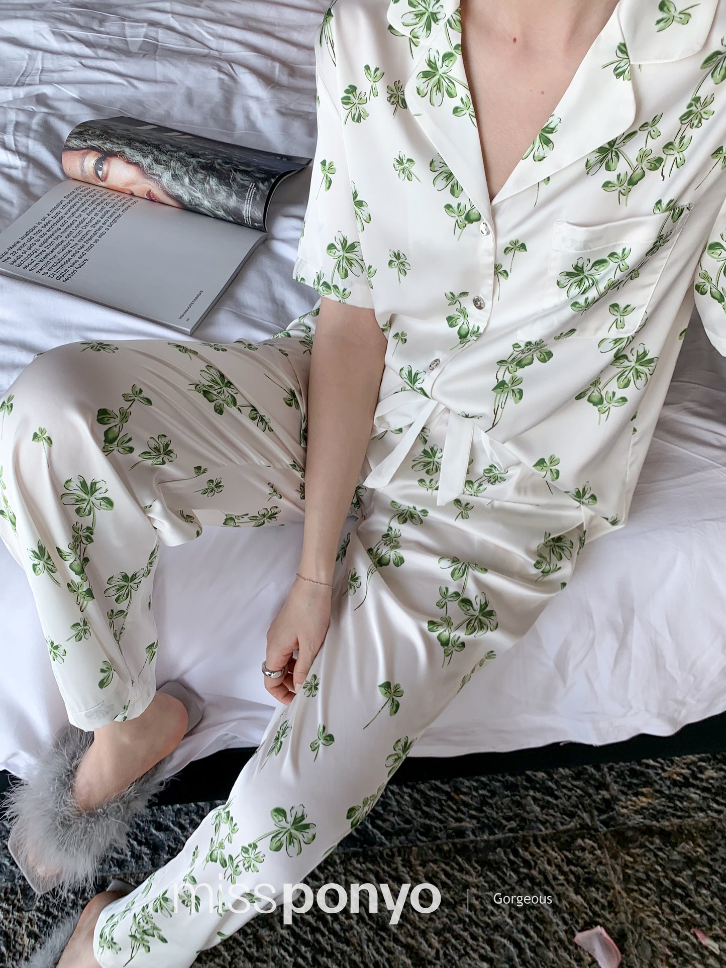 Gorgeous short sleeves long pants